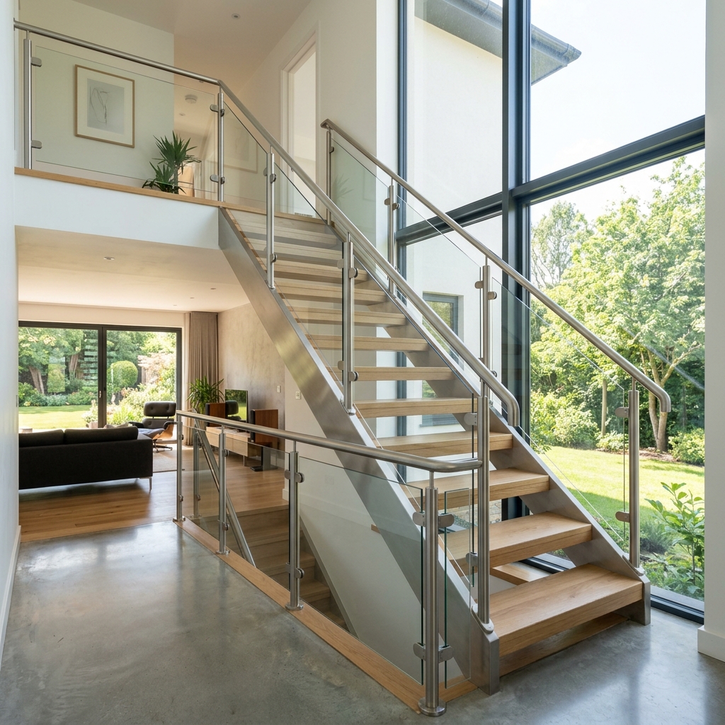 SS Staircase Railing